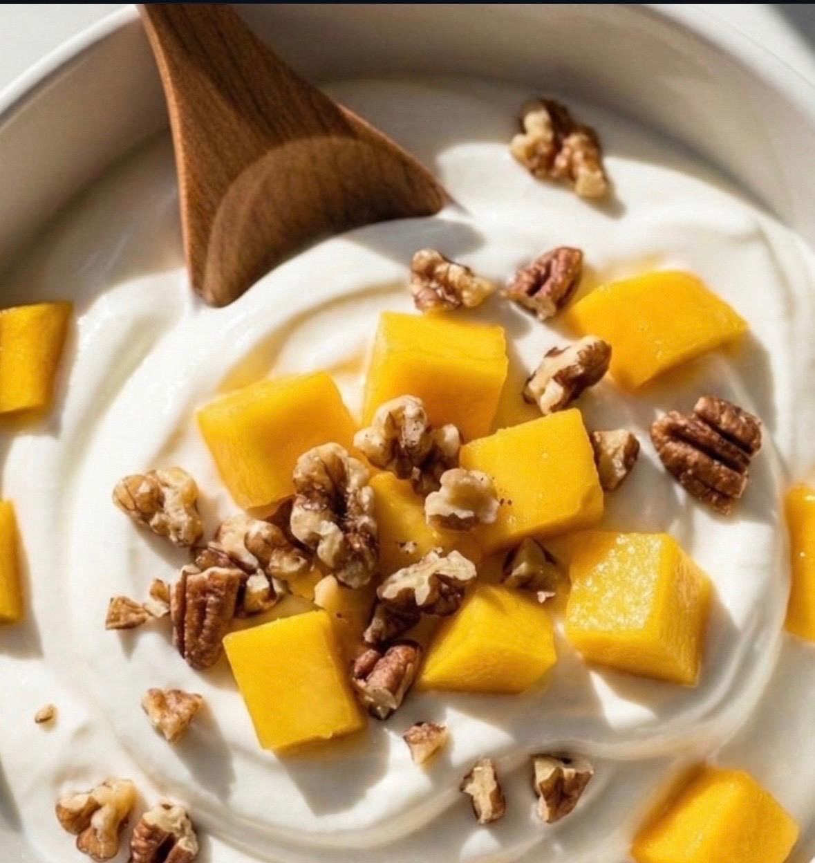 Yogurt artesanal sabor Mango